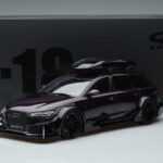 Audi RS6 C7 Avant Korisarjalla Violetti GT Spirit 1:18