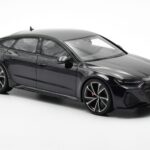 Audi RS7 C8 Sportback Mythos Musta Aasia Edition GT Spirit 1:18