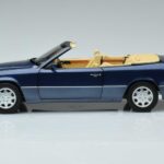 Mercedes 300 CE-24 A124 Cabriolet Nautical Blue Rajoitettu Erä Norev 1:18