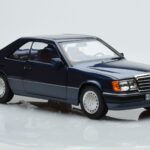 Mercedes 300 CE-24 C124 Coupe Nautical Blue Rajoitettu Erä Norev 1:18