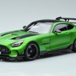 Mercedes AMG GT C190 Black Series Green Hell Magno Rajoitettu Erä Norev 1:18