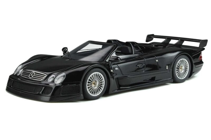 Mercedes CLK GTR Roadster Musta GT Spirit 1:18