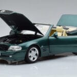 Mercedes SL500 R129 Metallivihreä Norev 1:18