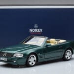 Mercedes SL500 R129 Metallivihreä Norev 1:18
