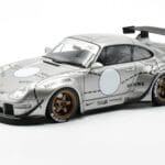 Porsche 911 993 RWB Silver Phantom Aasia Edition GT Spirit 1:18