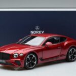 Bentley Bentley Continental GT Karkkinpunainen Norev 1:18 1:18 Metalli