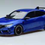 Honda Honda Civic FK8 Type R Viistoperä Mugen Sininen Otto 1:18 1:18 Hartsi