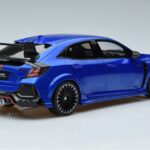 Honda Honda Civic FK8 Type R Viistoperä Mugen Sininen Otto 1:18 1:18 Hartsi