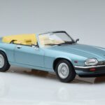 Jaguar Jaguar XJS V12 Avoauto Vaaleansininen Metallic Norev 1:18 1:18 Metalli