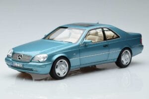 Mercedes CL600 C140 Sininen Metallic Norev 1:18