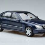 Mercedes Mercedes AMG S55 W220 Sedan Sininen Norev 1:18 1:18 Metalli