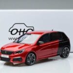 Peugeot Peugeot 308 T9 GTI Punainen Otto 1:18 1:18 Hartsi