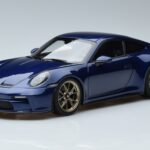 Porsche Porsche 911 992 GT3 Touring-paketti Sininen Metallic Norev 1:18 1:18 Metalli