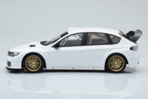 Subaru Impreza WRX STI R205 Mukautetuilla Osilla Valkoinen Otto 1:18 OT1037 Hartsi — kuva 3 / 6