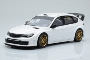 Subaru Impreza WRX STI R205 Mukautetuilla Osilla Valkoinen Otto 1:18 OT1037