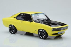Opel Manta GSE Elektromod Keltainen Otto 1:18 OT434 Hartsi — kuva 4 / 6
