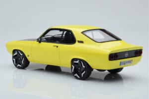 Opel Manta GSE Elektromod Keltainen Otto 1:18 OT434 Hartsi — kuva 5 / 6