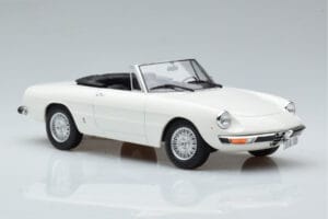 Alfa Romeo 2000 Spider Valkoinen Norev 1:18 187882 Metalli — kuva 5 / 7