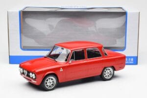 Alfa Romeo Giulia Nuova Super Punainen Custom Wheels MCG 1:18 MCG18333 Metalli — kuva 6 / 6