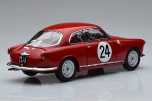 Alfa Romeo Giulietta SV #24 Targa Florio 1958 Kyosho 1:18 08957B Metalli — kuva 3 / 9