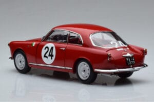 Alfa Romeo Giulietta SV #24 Targa Florio 1958 Kyosho 1:18 08957B Metalli — kuva 6 / 9