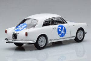 Alfa Romeo Giulietta SV #34 Targa Florio 1960 Kyosho 1:18 08957C Metalli — kuva 3 / 9