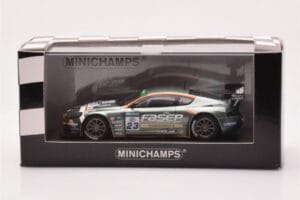 Aston Martin DBRS9 BMS Scuderia Italia #23 Zani / Mugelli FIA GT3 European Championship Spa 2006 Minichamps 1:43 400061323 Me — kuva 4 / 4