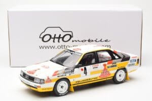 Audi 200 Quattro #4 W. Rohrl / C. Geistdorfer Rally Monte Carlo 1987 Otto 1:18 OT439 Metalli — kuva 6 / 6