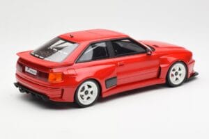 Audi 80 B4 Coupe Prior Design RS2 Punainen Otto 1:18 OT1068 Hartsi — kuva 2 / 6