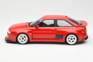 Audi 80 B4 Coupe Prior Design RS2 Punainen Otto 1:18 OT1068 Hartsi — kuva 3 / 6