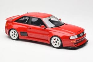 Audi 80 B4 Coupe Prior Design RS2 Punainen Otto 1:18 OT1068 Hartsi — kuva 4 / 6