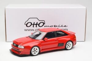 Audi 80 B4 Coupe Prior Design RS2 Punainen Otto 1:18 OT1068 Hartsi — kuva 6 / 6