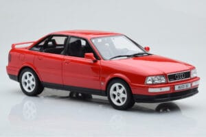 Audi 80 B4 Quattro Competition Laser Punainen Otto 1:18 OT355 Hartsi — kuva 4 / 6