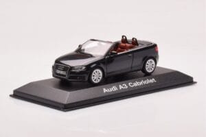 Audi A3 8P Avoauto Musta Minichamps 1:43 5010803333 Metalli — kuva 2 / 4