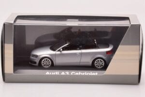 Audi A3 8P Avoauto Hopea Minichamps 1:43 5010803323 Metalli — kuva 4 / 4