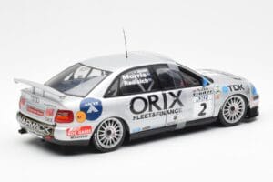 Audi A4 B5 Orix #2 P. Radisch 1998 UT Models 1:18 39872 Metalli — kuva 2 / 6