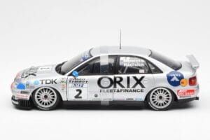 Audi A4 B5 Orix #2 P. Radisch 1998 UT Models 1:18 39872 Metalli — kuva 3 / 6