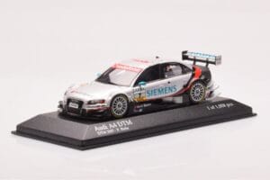 Audi A4 B7 DTM Team Audi Sport Abt #7 F. Biela DTM 2007 Minichamps 1:43 400071797 Metalli — kuva 2 / 4