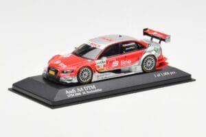Audi A4 B7 DTM Team Audi Sport Rosberg #18 M. Rockenfeller DTM 2008 Minichamps 1:43 400081718 Metalli — kuva 2 / 4