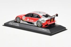 Audi A4 B7 DTM Team Audi Sport Rosberg #18 M. Rockenfeller DTM 2008 Minichamps 1:43 400081718 Metalli — kuva 3 / 4