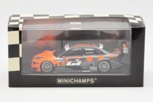 Audi A4 B7 DTM Team Futurecom TME #21 C. Albers DTM 2008 Minichamps 1:43 400089621 Metalli — kuva 4 / 4