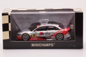 Audi A4 B7 DTM Team Rosberg #15 M. Stippler DTM 2006 Minichamps 1:43 400061515 Metalli — kuva 4 / 4