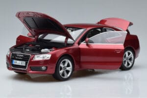 Audi A5 B8 Granaatinpunainen Norev 1:18 188352 Metalli — kuva 2 / 7