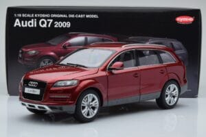 Audi Q7 4L Granaatinpunainen Kyosho 1:18 09222R Metalli — kuva 8 / 8