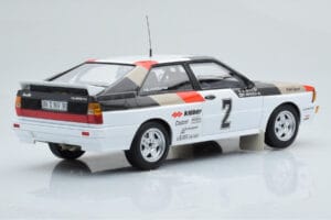 Audi Quattro Audi Sport #1 H. Mikkola / A. Hertz Winners International Swedish Rally 1981 Minichamps 1:18 155811102 Metalli — kuva 2 / 6