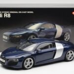 Audi R8 4.2 FSI V8 Sininen Kyosho 1:18 09213BL - image 8 of 8