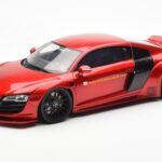Audi R8 4S Liberty Walk Candy Punainen GT Spirit 1:18 GT892