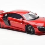 Audi R8 4S Liberty Walk Candy Punainen GT Spirit 1:18 GT892 - image 4 of 6