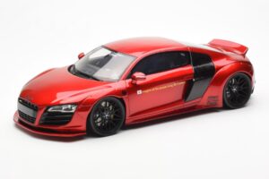 Audi R8 4S Liberty Walk Candy Punainen GT Spirit 1:18 GT892