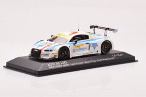 Audi R8 LMS #11 HCB Rutronik Racing L. di Grassi FIA GT World Cup Macau 2016 Minichamps 1:43 437171711 Metalli — kuva 2 / 4